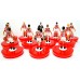 Subbuteo Andrew Table Soccer Olympiacos 2004-2005 on Classic Hasbro Bases